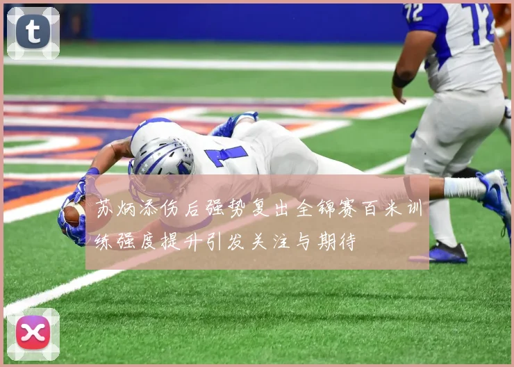 苏炳添伤后强势复出全锦赛百米训练强度提升引发关注与期待